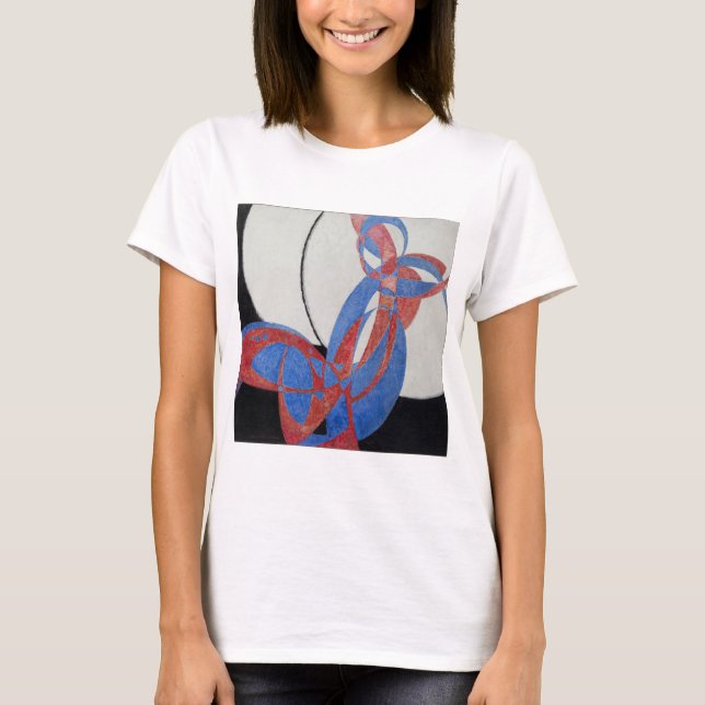 Camiseta František Kupka, Amorpha Fugue, arte abstracto (Anverso)