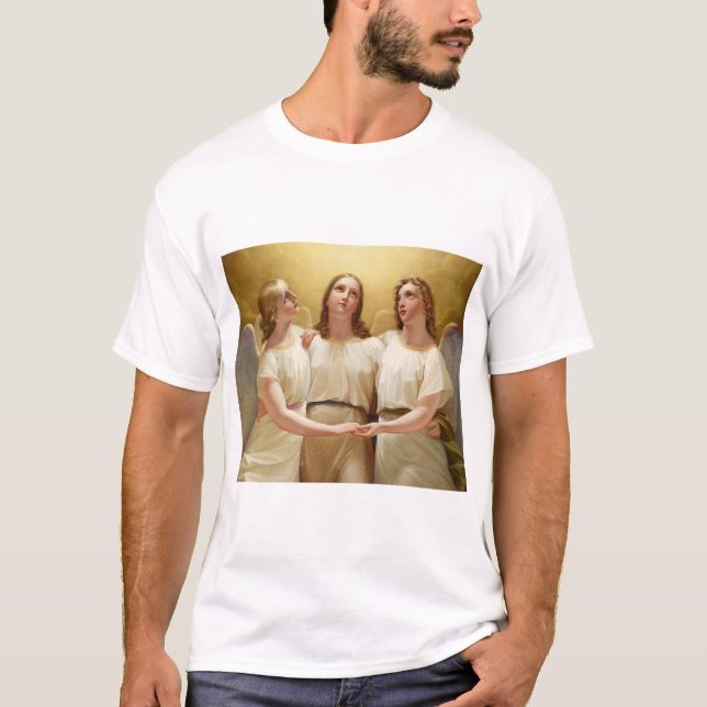 Camiseta Franz Kadik - Tres ángeles - 1822 - Pintura (Anverso)