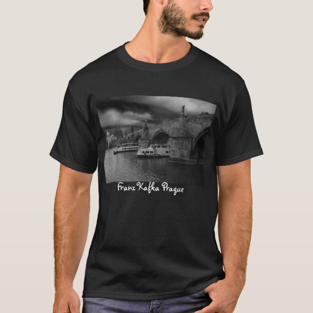 Camiseta Franz Kafka Praga (Anverso)