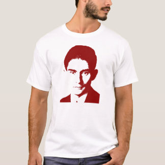 Camiseta Franz Kafka rojo