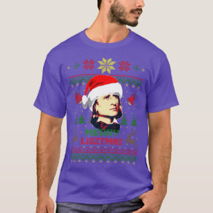 Camiseta Franz Liszt Merry Lisztmas