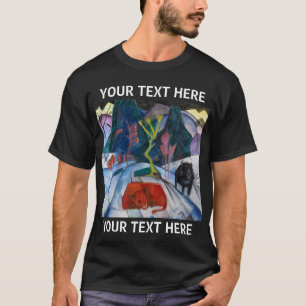 Camiseta Franz Marc Bison en invierno (bisonte rojo) camise