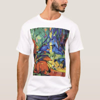 Franz Marc - ciervo en el bosque (ii)
