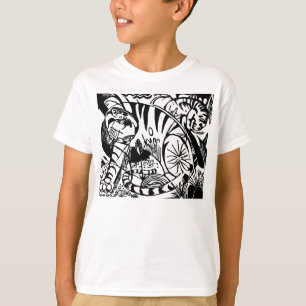 Camiseta Franz Marc - Tigre negro y blanco - Arte abstracto