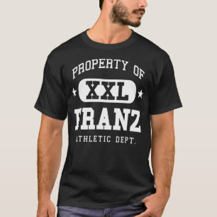 Camiseta Franz Propiedad XXL Familia Nombre Escuela Retro F