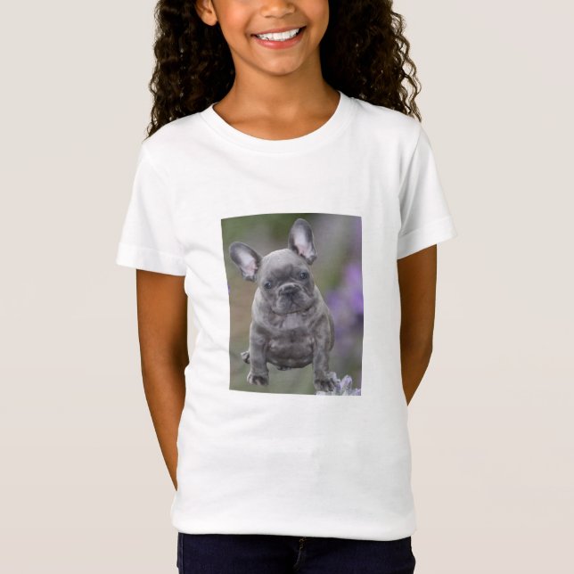 Camiseta Französische Bulldogge Welpe French Bulldog (Anverso)