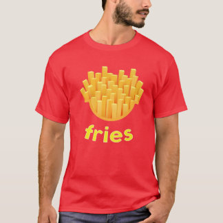 Camiseta Fras francesas disfraces de traje frito