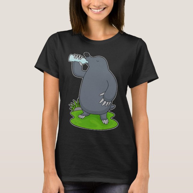 Camiseta Frasco de agua mole (Anverso)