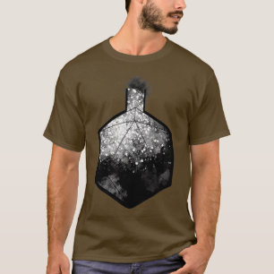 Camiseta Frasco de alquimia D20 negro