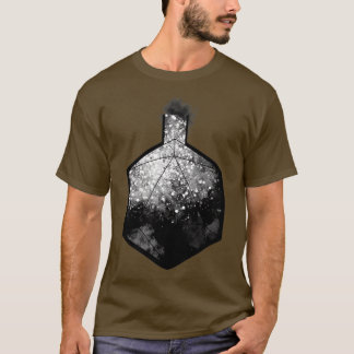 Camiseta Frasco de alquimia D20 negro