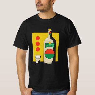 Camiseta Frasco de Ouzo