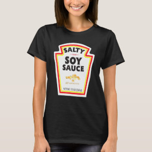 Camiseta Frasco de salsa de soja salada de disfraces de Hal