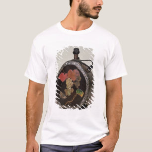 Camiseta Frasco del motivo embutido con nacarado