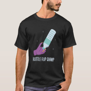 Camiseta Frasco Flip Champ I Botella de agua Girando Flippi