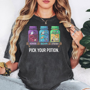 Camiseta Frascos de género de pociones