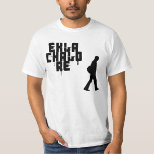 Camiseta Frase bengalí "Ekla Chalo con referencia a "