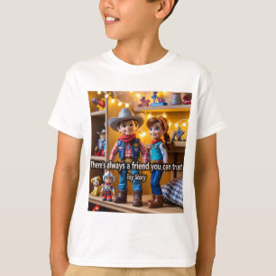 Camiseta Frase Infantil de Toy Story