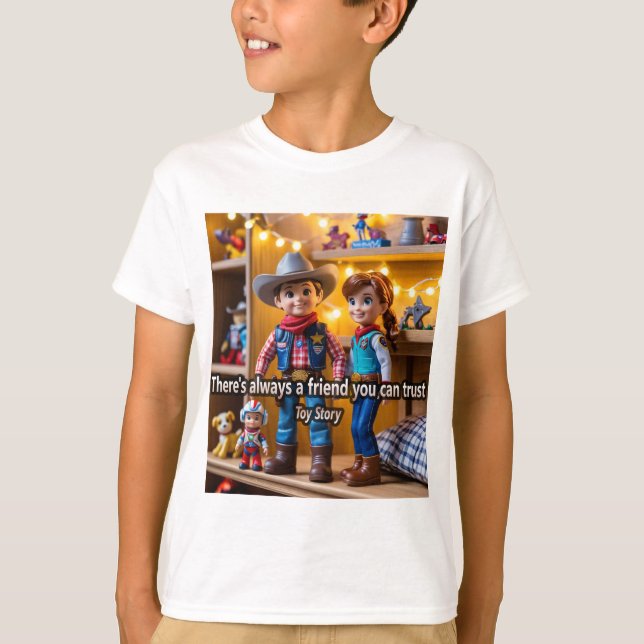 Camiseta Frase Infantil de Toy Story (Anverso)