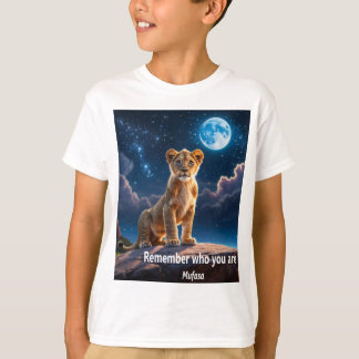 Camiseta Frase Inspiradora de Mufasa