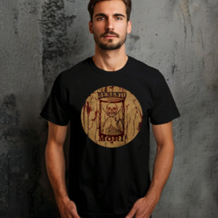 Camiseta Frase Latina - Aprovecha El Día - Cráneo Memento M