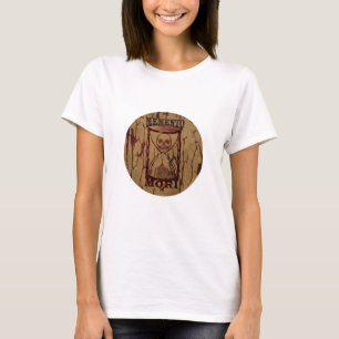 Camiseta Frase Latina - Aprovecha El Día - Cráneo Memento M