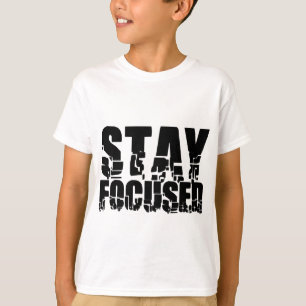 Camiseta Frase motivacional centrada en la tipografía