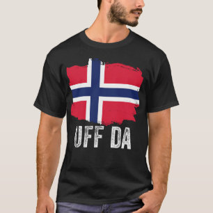 Camiseta Frase noruega Uff Da