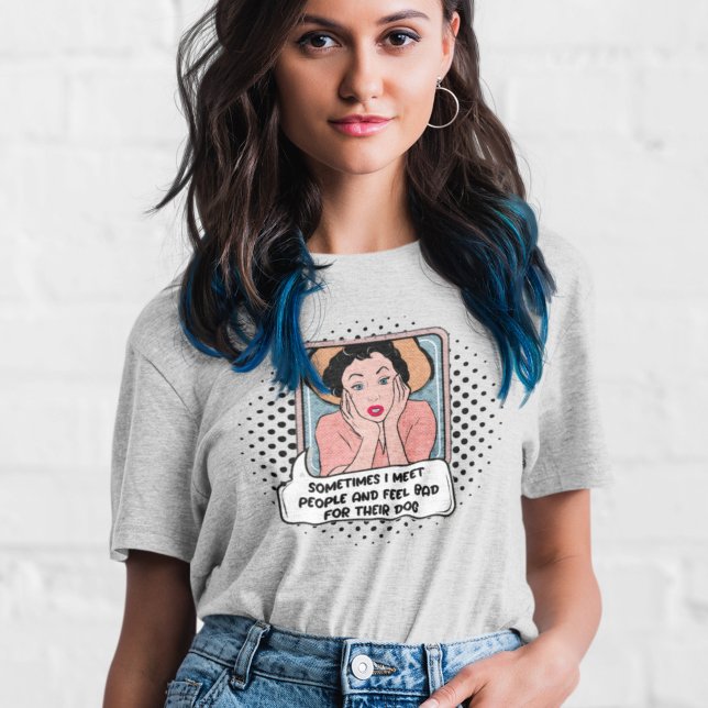 Camiseta Frase retro sarcástica arte pop de ama de casa de  (Subido por el creador)