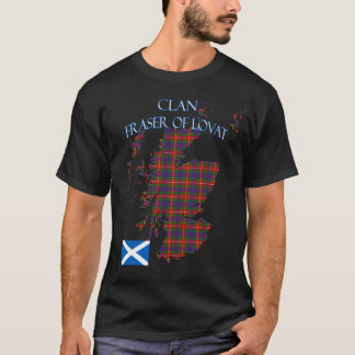 Camiseta Fraser de Lovat Clan Escocés Tartán Escocia