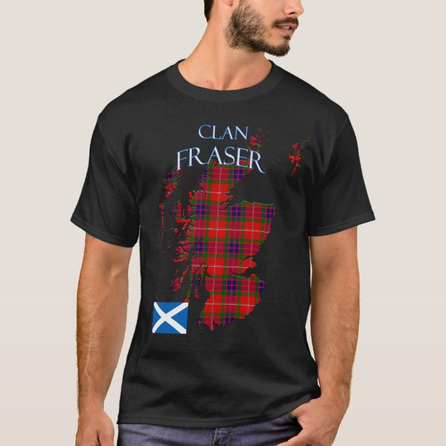 Camiseta Fraser Scottish Clan Tartan Scotland (Anverso)