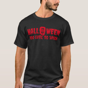 Camiseta Frases de Halloween demasiado agradables para habl