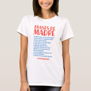 Camiseta Frases de Madre