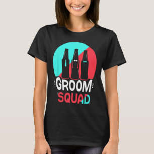 Camiseta Frases del Equipo del Novio Fiesta Boda Soltero 2