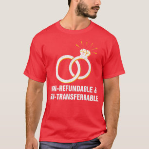 Camiseta Frases Divertidas De Boda Sarcásticas Para Recién