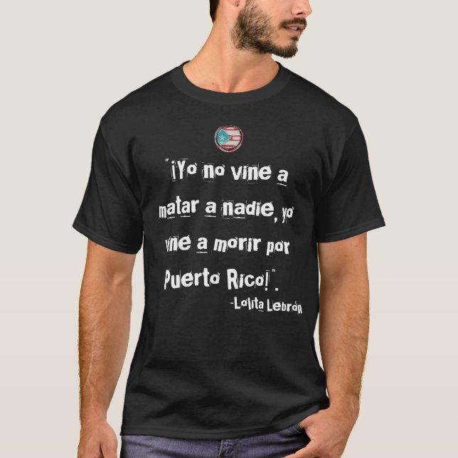 Camiseta Frases en Puerto Rico (Anverso)