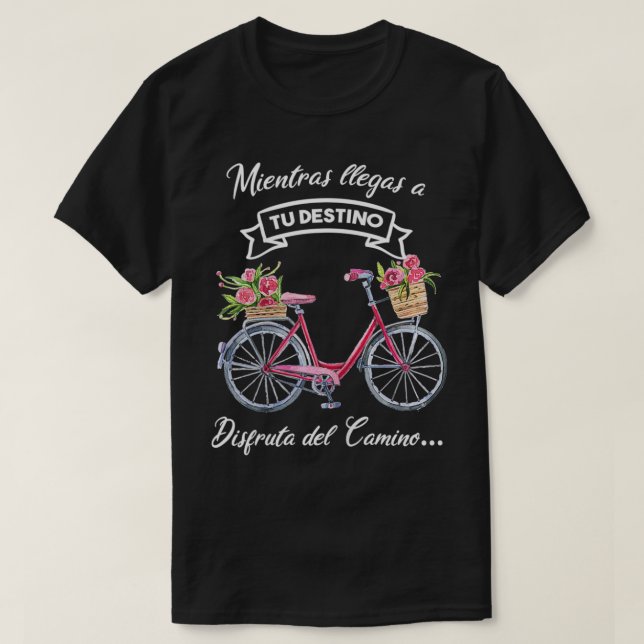 Camiseta Frases positivas para américas de Bicicletas (Diseño del anverso)