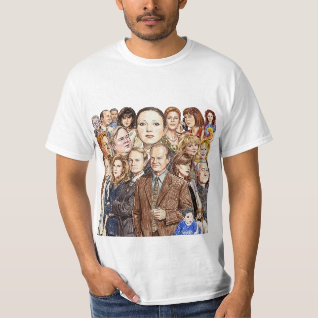 Camiseta Frasier - Collage (Anverso)