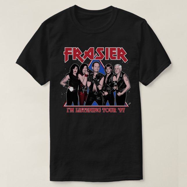 CAMISETA FRASIER IM ESCUCHANDO TOUR 1 (Diseño del anverso)