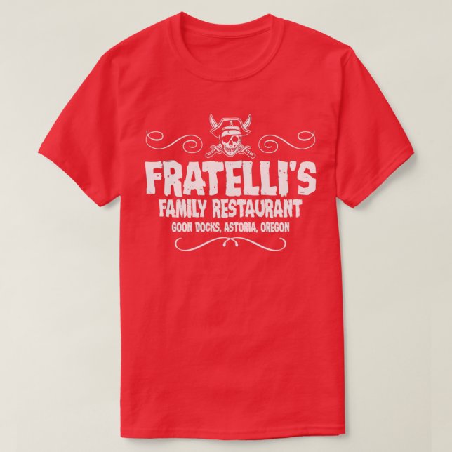 Camiseta Fratellis Family Restaurant (Diseño del anverso)
