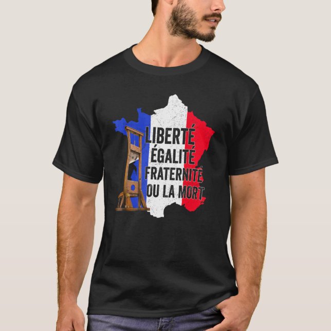Camiseta Fraternidad por la igualdad de la libertad Día de  (Anverso)