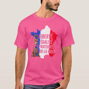 Camiseta Fraternidad por la igualdad de la libertad Día de 