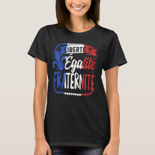 Camiseta Fraternidad por la Igualdad Libertad Día de la Bas