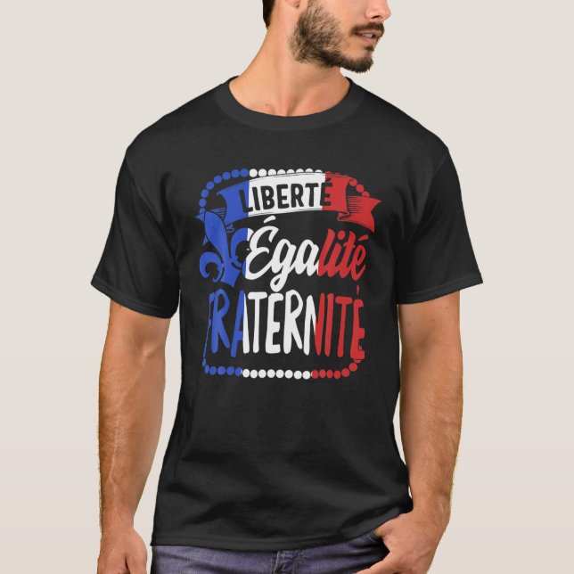 Camiseta Fraternidad por la Igualdad Libertad Día de la Bas (Anverso)