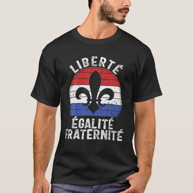 Camiseta Fraternidad por la Igualdad Libertad Día de la Bas (Anverso)