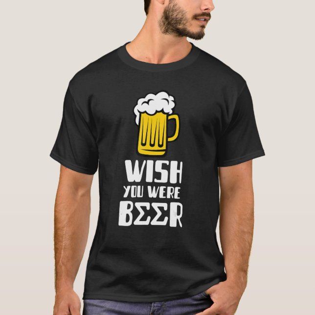 Camiseta Fraternity WISH ERES BEER Sigma (Anverso)