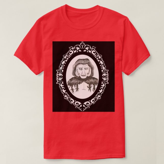 Camiseta Frau Perchta (Diseño del anverso)