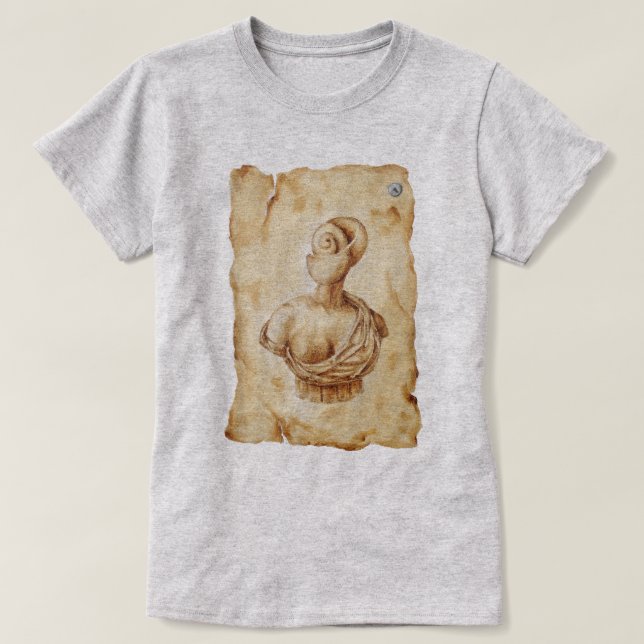 Camiseta Frauenbüste (Diseño del anverso)