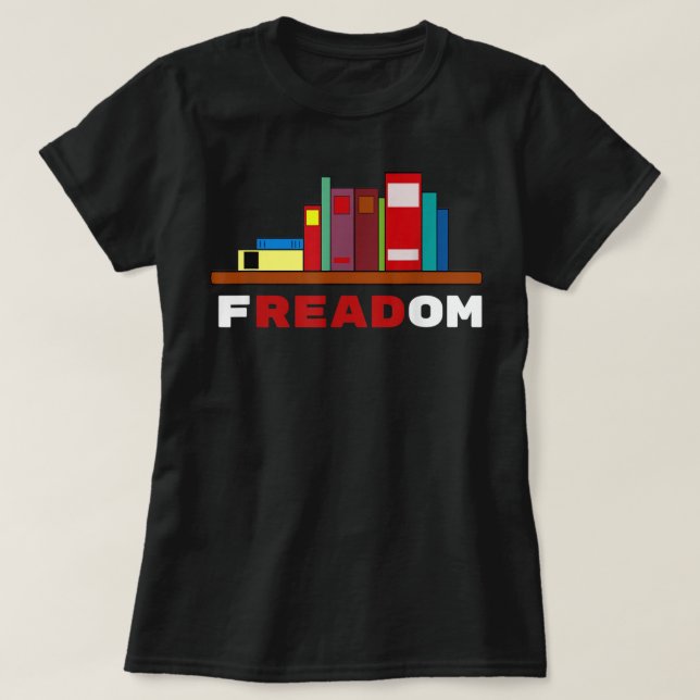 Camiseta Freadom - Leí Libros Prohibidos (Diseño del anverso)