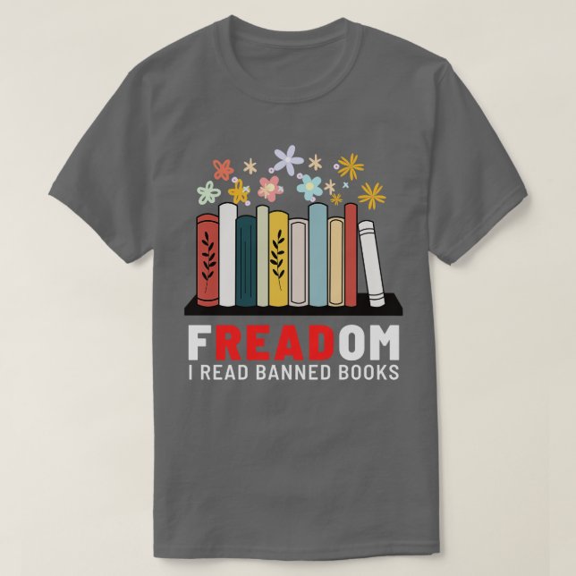 Camiseta Freadom Leí Libros Prohibidos (Diseño del anverso)