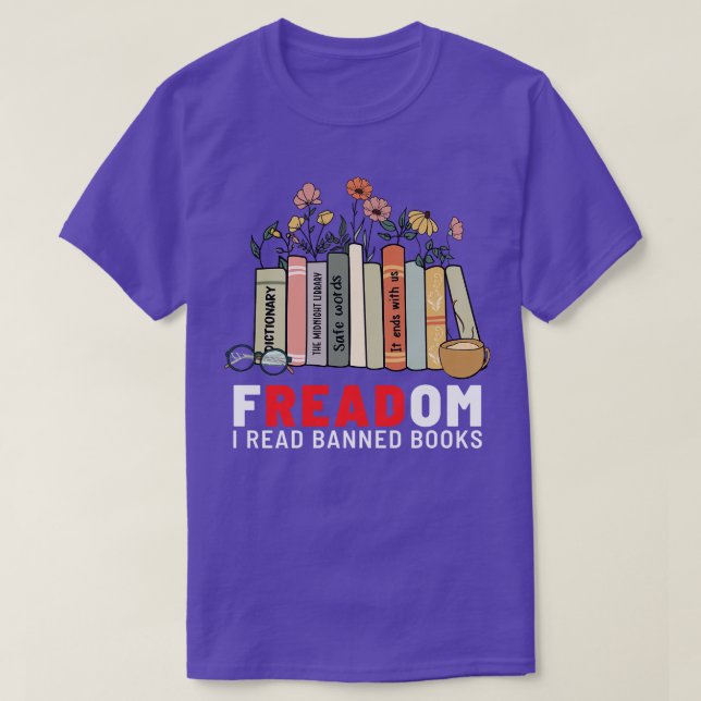 Camiseta Freadom Leí Libros Prohibidos 4 (Diseño del anverso)